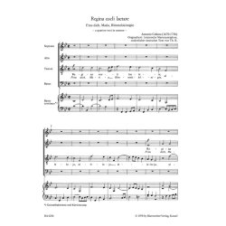 Regina coeli laetare : Freu dich, Maria, Himmelsk&ouml;nigin