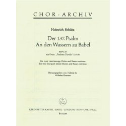 Der 137. Psalm An den Wassern zu Babel : Psalmen Davids Nr. 16