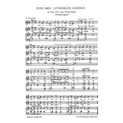 In Festo D.N. Jesu Christi Regis - : Proprium zum Christkonigsfest Dignus est AgnusorWurdig ist das Lamm