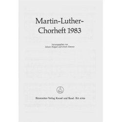 Martin-Luther-Chorheft