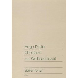 Chorsatze zur Weihnachtszeit : 9 Lieds&auml;tze f&uuml;r Advent und Weihnachten