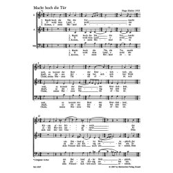 Chorsatze zur Weihnachtszeit : 9 Lieds&auml;tze f&uuml;r Advent und Weihnachten