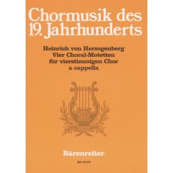 Vier Choral-Motetten