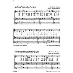 Vom Stern geweckt : 24 neue Advents- und Weihnachtslieder und zwei Zugaben