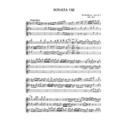 Eight Sonatas - Mattheson, Johann