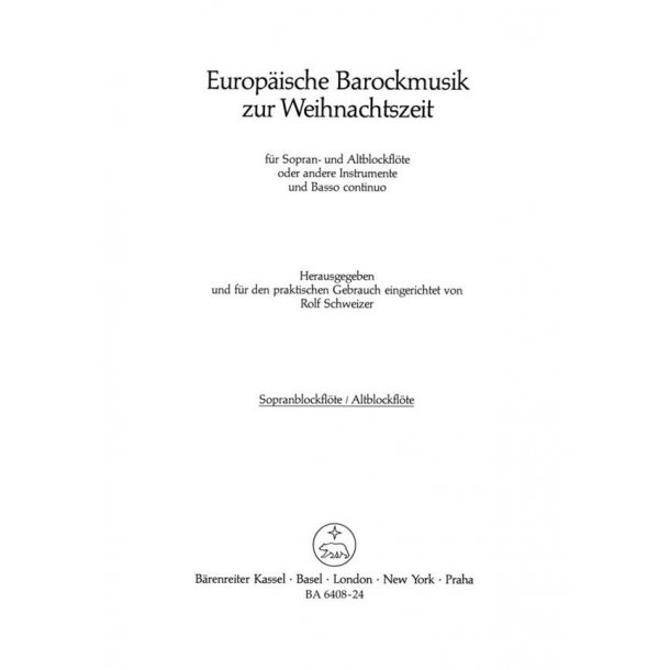 Europ&auml;ische Barockmusik zur Weihnachtszeit - 