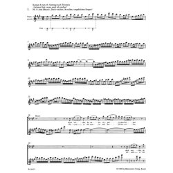 Recorder Solos from the Sacred and Secular Vocal Works - Bach, Johann Sebastian