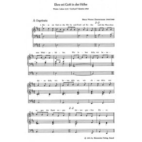 Dreistimmige Motetten & Liedsatze zeitgen. Komp. : 18 ausgewählte Kompositionen vorwiegend für gemischten Chor, einige mit Instrumenten