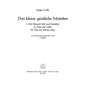 Drei kleine geistliche Motetten