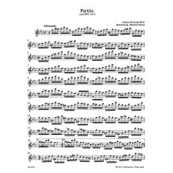 Partita - Bach, Johann Sebastian