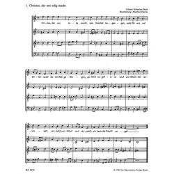 Zw&ouml;lf Passions- und Osterchor&auml;le - Bach, Johann Sebastian