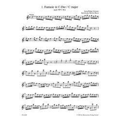 Twelve Fantasias - Telemann, Georg Philipp