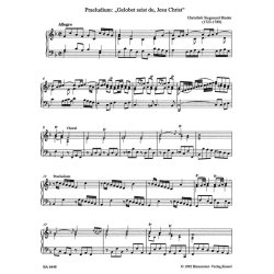 Orgelmusik der Klassik und Fruhromantik, Band 2 : 12 Choralpr&auml;ludien von Christlieb Siegmund Binder