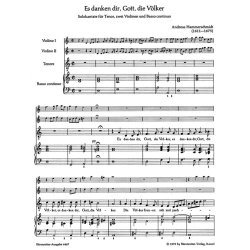 Es danken dir, Gott, die V&ouml;lker - Hammerschmidt, Andreas