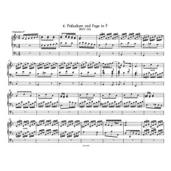 Eight Short Preludes and Fugues - Bach, Johann Sebastian (fr&uuml;her zuVoc.chrieben)