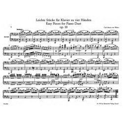 Leichte St&uuml;cke - Weber, Carl Maria von