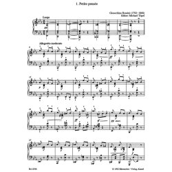 F&uuml;nf St&uuml;cke aus "P&eacute;ch&eacute;s de vieillesse" (S&uuml;nden des Alters) - Rossini, Gioachino