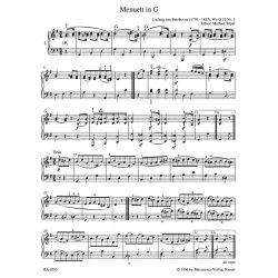 Easy Piano Pieces and Dances - Beethoven, Ludwig van