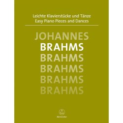 Easy Piano Pieces and Dances - Brahms, Johannes