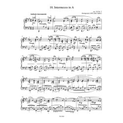 Easy Piano Pieces and Dances - Brahms, Johannes