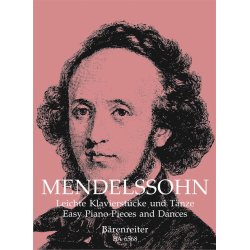 Easy Piano Pieces and Dances - Mendelssohn Bartholdy, Felix