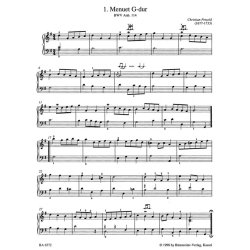 Easy Piano Pieces and Dances - Bach, Johann Sebastian