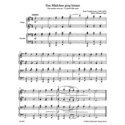 Easy Piano Pieces and Dances - Tschaikowsky, Peter