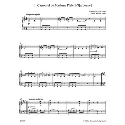 Easy Piano Pieces and Dances - Liszt, Franz