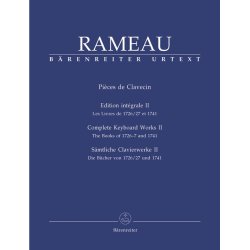 S&auml;mtliche Clavierwerke, Band II - Rameau, Jean-Philippe