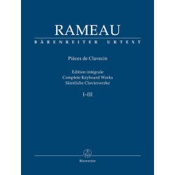 S&auml;mtliche Clavierwerke, Band I-III - Rameau, Jean-Philippe