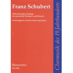 Mehrstimmige Ges&auml;nge - Schubert, Franz