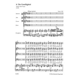 Mehrstimmige Ges&auml;nge - Schubert, Franz