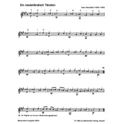 Leichte Solost&uuml;cke alter Meister - 