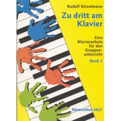 Zu dritt am Klavier - Kitzelmann, Rudolf