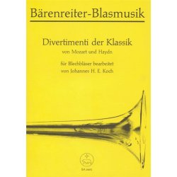 Divertimenti der Klassik. Zwei Satzfolgen von Wolfgang Amadeus Mozart und Joseph Haydn - 