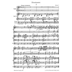 Divertimenti der Klassik. Zwei Satzfolgen von Wolfgang Amadeus Mozart und Joseph Haydn - 