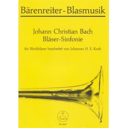 Bl&auml;ser-Sinfonie - Bach, Johann Christian