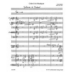 Ode &agrave; la Musique - Martin, Frank