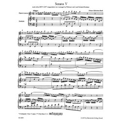 Six Sonatas after BWV 525-530 - Bach, Johann Sebastian