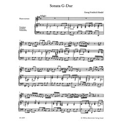 Sonata - H&auml;ndel, Georg Friedrich