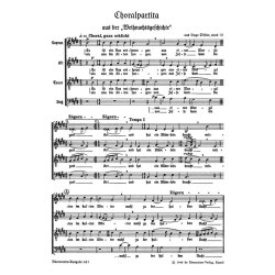 Es ist ein Ros entsprungen : Chorale partita on the Weihnachtsgeschichte Christmas Story