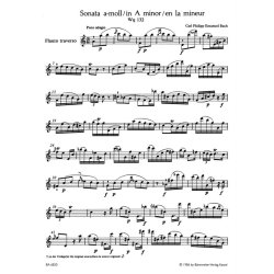 Sonata - Bach, Carl Philipp Emanuel