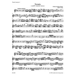 Trio Sonata - Quantz, Johann Joachim