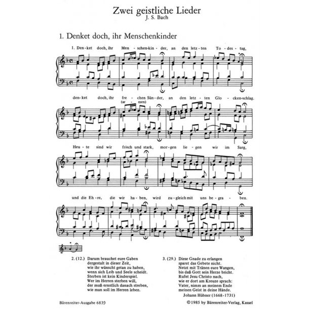 J.S. Bach und seine Schule - 