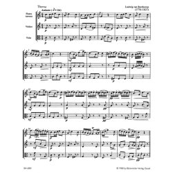 Variationen &uuml;ber "Reich mir die Hand, mein Leben" - Beethoven, Ludwig van