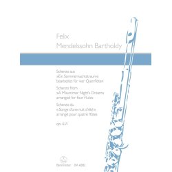 Scherzo from the incidental music to "A Midsummer Night's Dream" - Mendelssohn Bartholdy, Felix
