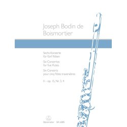 Six Concertos - Boismortier, Joseph Bodin de