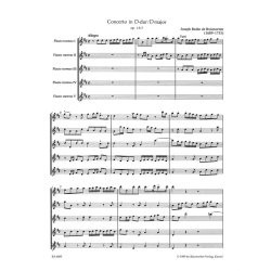 Six Concertos - Boismortier, Joseph Bodin de