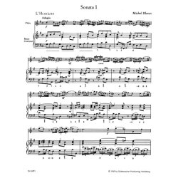 Six Sonatas - Blavet, Michel