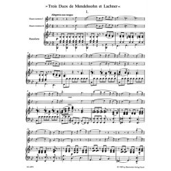 Trois Duos de Mendelssohn et Lachner - B&ouml;hm, Theobald